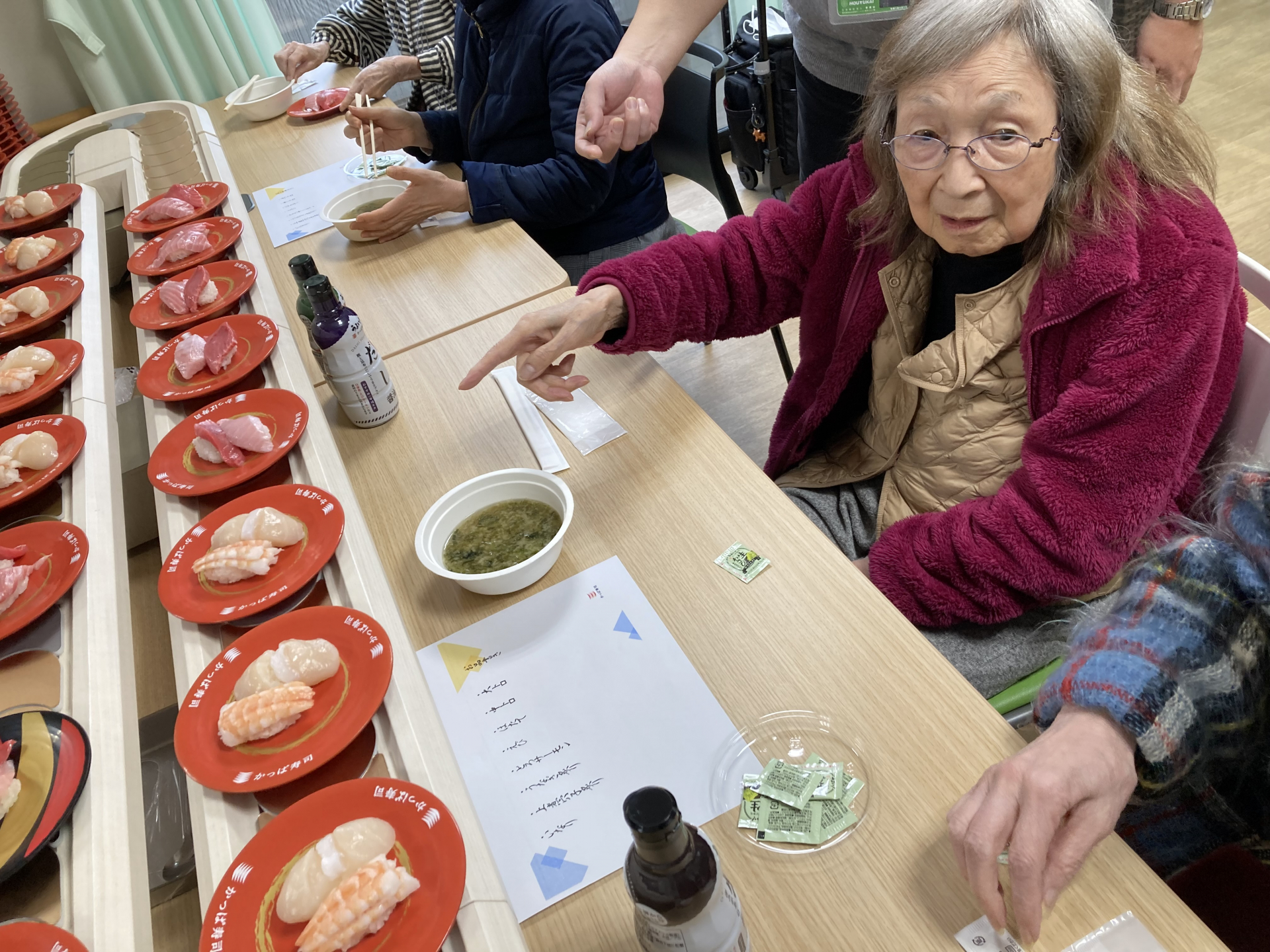 何を注文しようかな