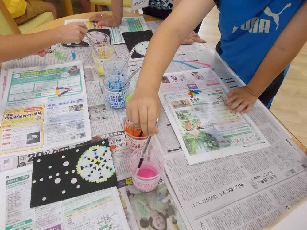 折染め作成中