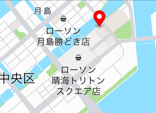 月島駅から徒歩8分