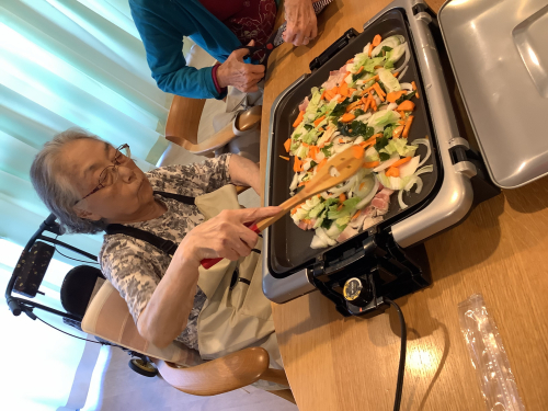 今日のお昼は焼うどん