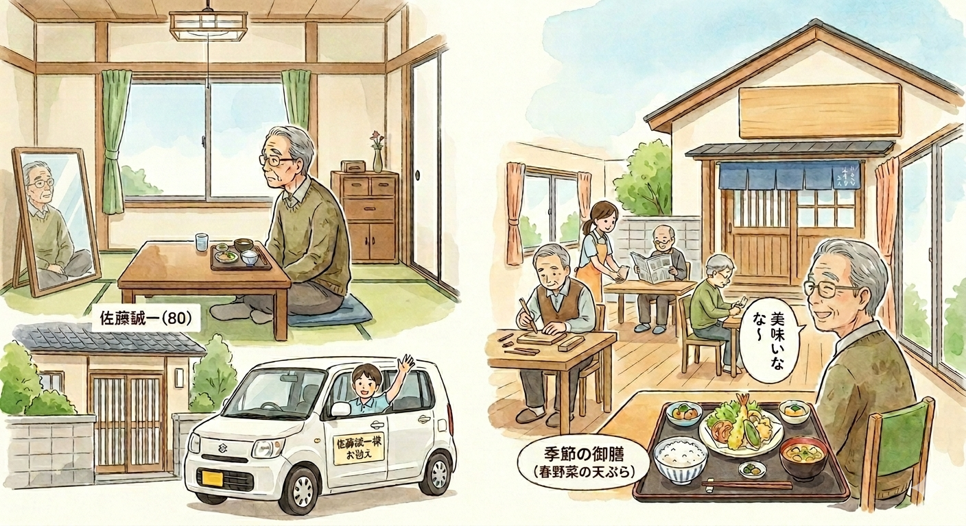 名もなき午後の、小さな止まり木